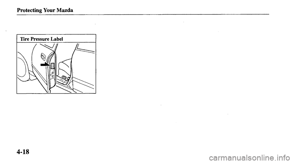 MAZDA MODEL 626 2000 Owners Manual MAZDA MODEL 626 2000 Owners Manual