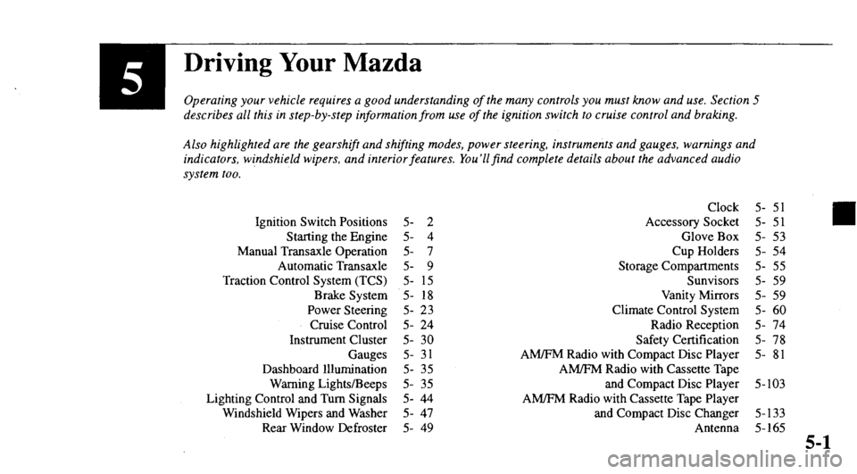 MAZDA MODEL 626 2000 Owners Manual MAZDA MODEL 626 2000 Owners Manual