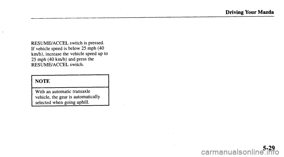 MAZDA MODEL 626 2000 Owners Manual MAZDA MODEL 626 2000 Owners Manual