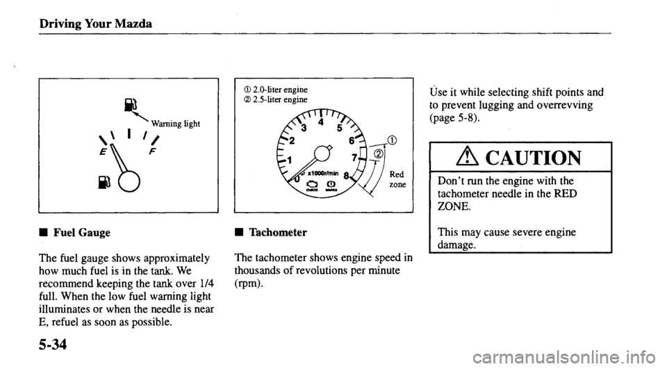 MAZDA MODEL 626 2000 Owners Manual MAZDA MODEL 626 2000 Owners Manual