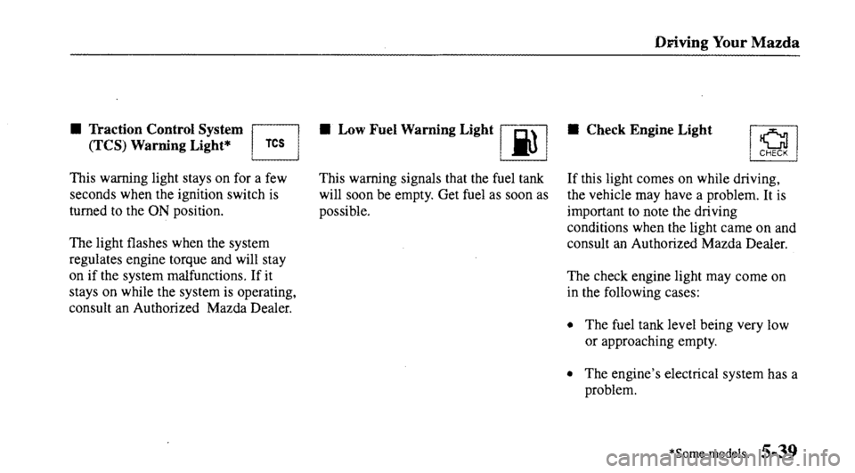 MAZDA MODEL 626 2000  Owners Manual 