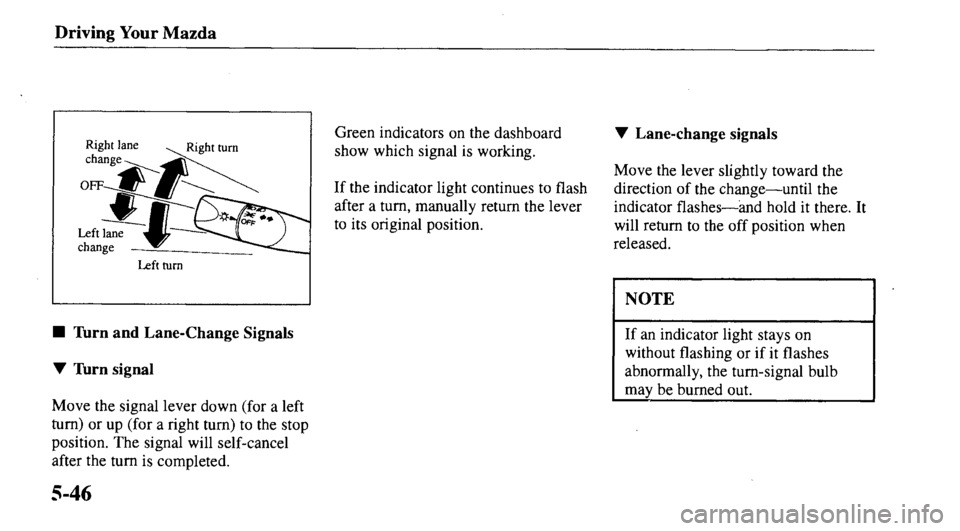 MAZDA MODEL 626 2000  Owners Manual 