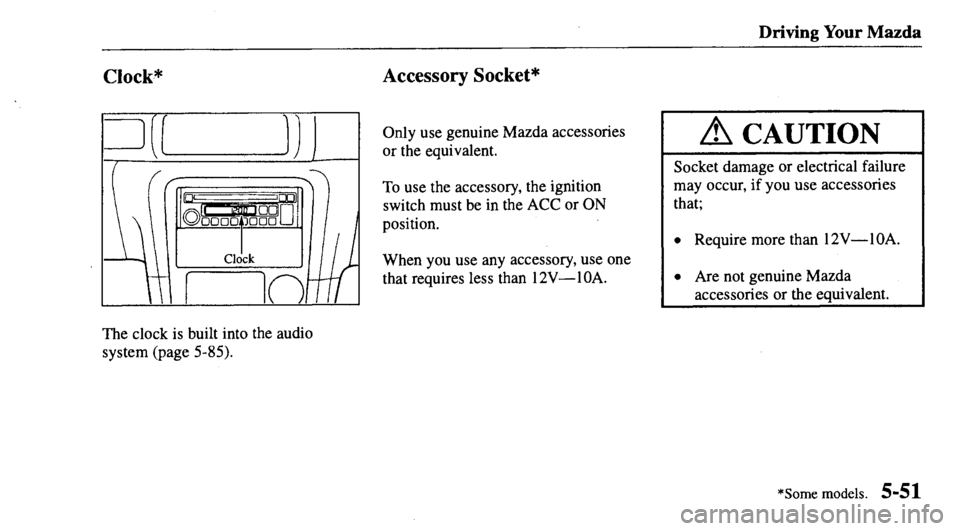 MAZDA MODEL 626 2000  Owners Manual 