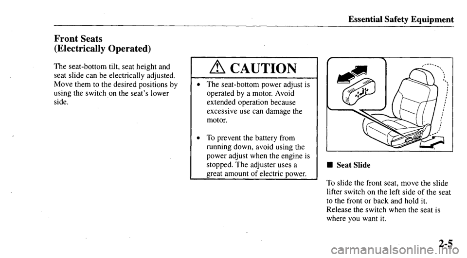MAZDA MODEL 626 2000 User Guide 