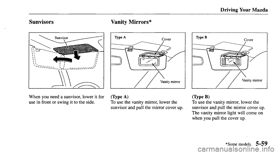 MAZDA MODEL 626 2000  Owners Manual 