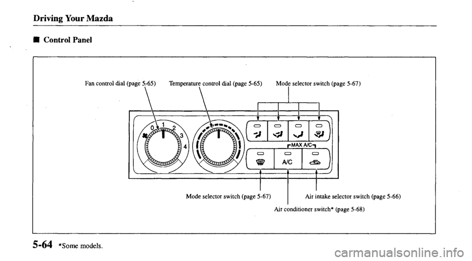 MAZDA MODEL 626 2000  Owners Manual 