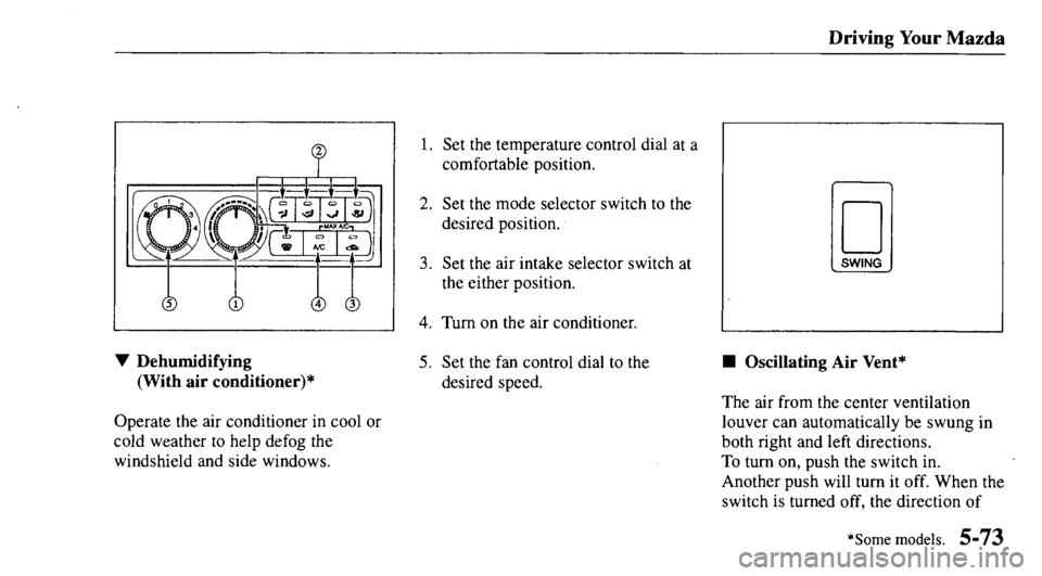 MAZDA MODEL 626 2000  Owners Manual 