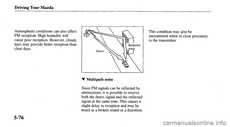 MAZDA MODEL 626 2000  Owners Manual 