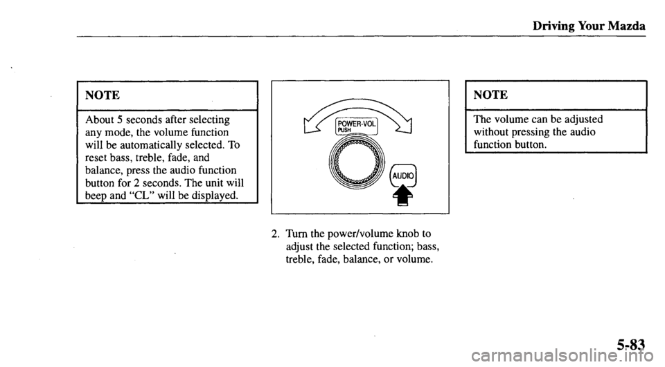 MAZDA MODEL 626 2000 Owners Manual MAZDA MODEL 626 2000 Owners Manual
