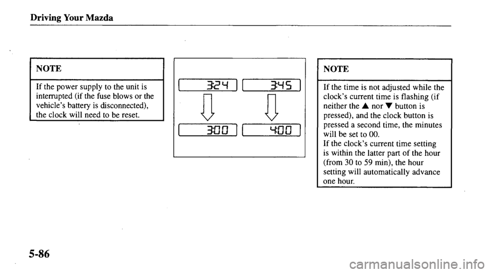 MAZDA MODEL 626 2000 Owners Manual MAZDA MODEL 626 2000 Owners Manual