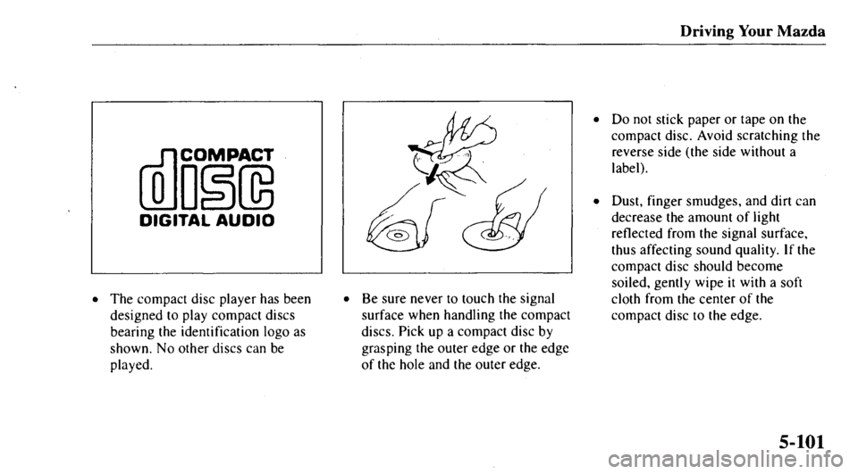 MAZDA MODEL 626 2000  Owners Manual 