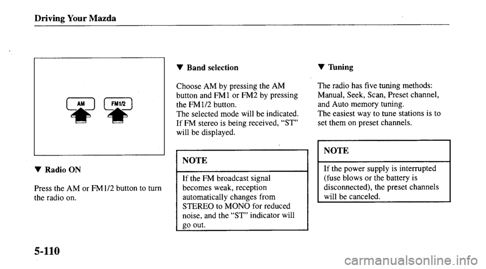 MAZDA MODEL 626 2000 Owners Manual MAZDA MODEL 626 2000 Owners Manual