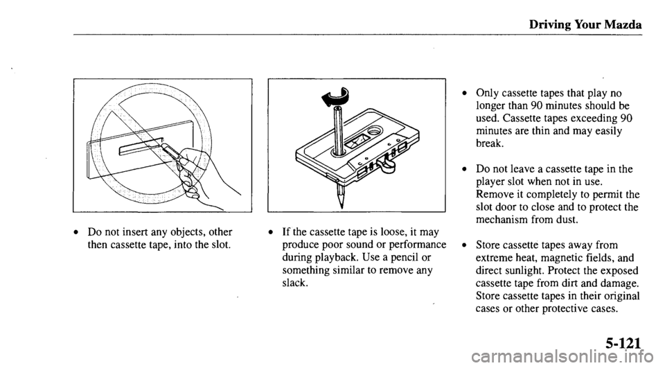 MAZDA MODEL 626 2000 Owners Manual MAZDA MODEL 626 2000 Owners Manual