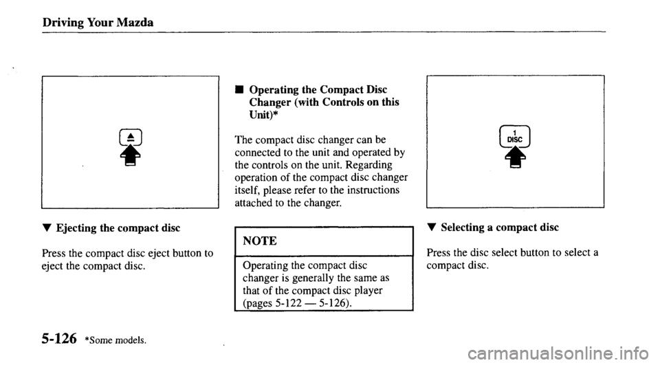 MAZDA MODEL 626 2000 Owners Manual MAZDA MODEL 626 2000 Owners Manual
