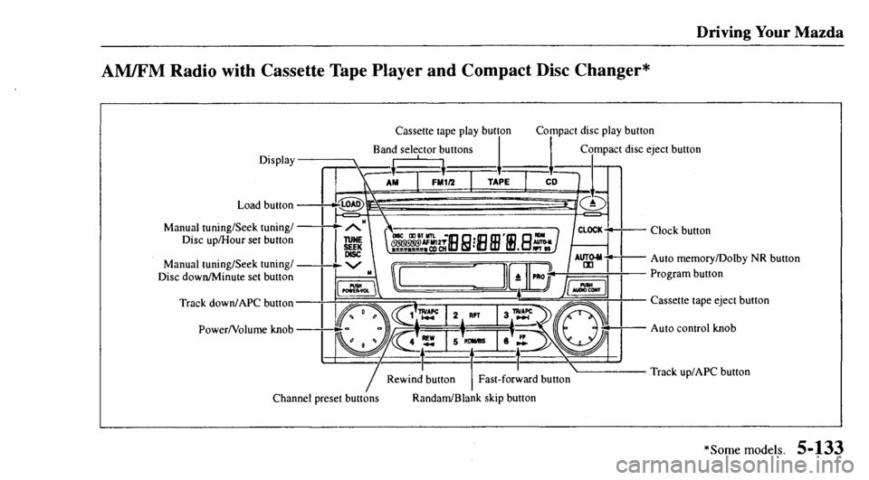 MAZDA MODEL 626 2000  Owners Manual 