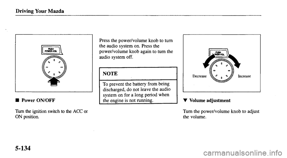 MAZDA MODEL 626 2000  Owners Manual 