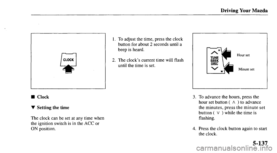 MAZDA MODEL 626 2000  Owners Manual 