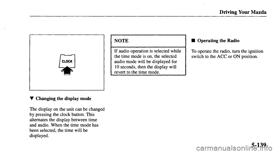 MAZDA MODEL 626 2000 Owners Manual MAZDA MODEL 626 2000 Owners Manual