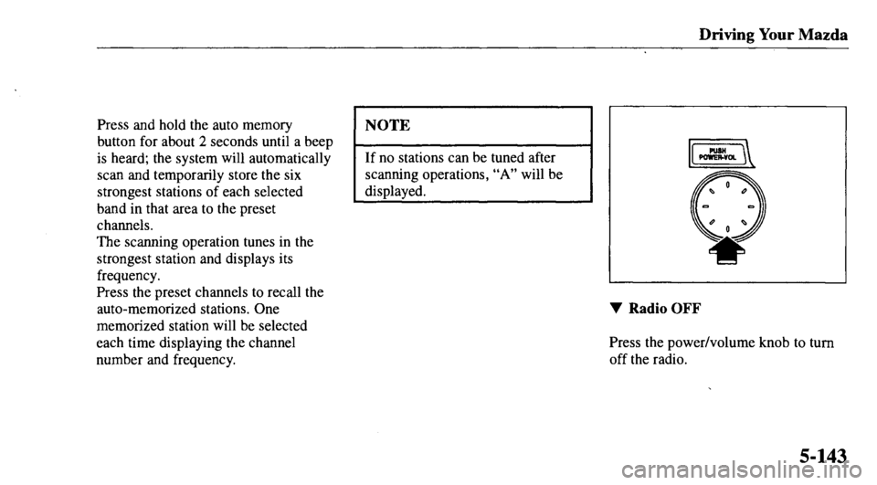 MAZDA MODEL 626 2000 Owners Manual MAZDA MODEL 626 2000 Owners Manual