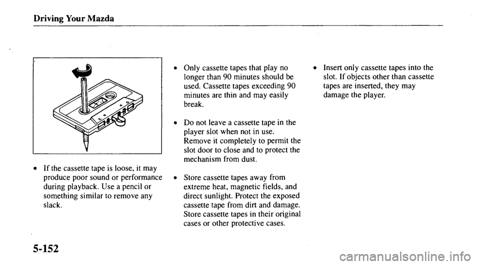 MAZDA MODEL 626 2000 Owners Manual MAZDA MODEL 626 2000 Owners Manual