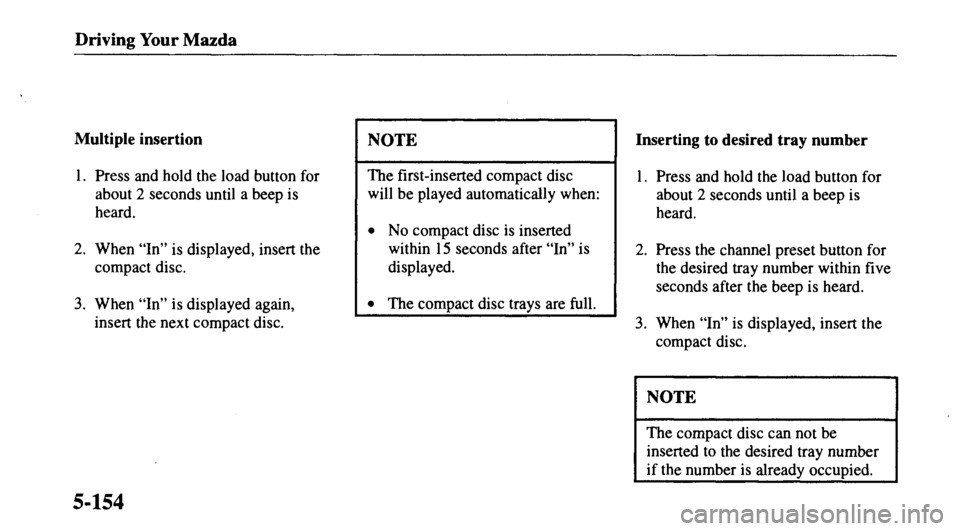 MAZDA MODEL 626 2000 Owners Manual MAZDA MODEL 626 2000 Owners Manual
