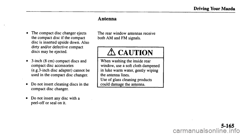 MAZDA MODEL 626 2000 Owners Manual MAZDA MODEL 626 2000 Owners Manual