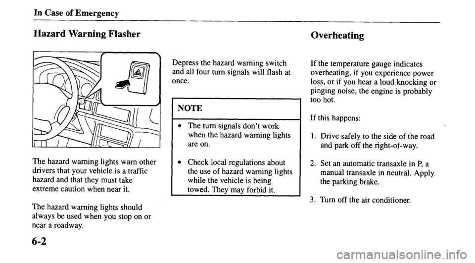 MAZDA MODEL 626 2000 Owners Manual MAZDA MODEL 626 2000 Owners Manual