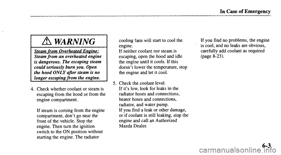 MAZDA MODEL 626 2000 Owners Manual MAZDA MODEL 626 2000 Owners Manual