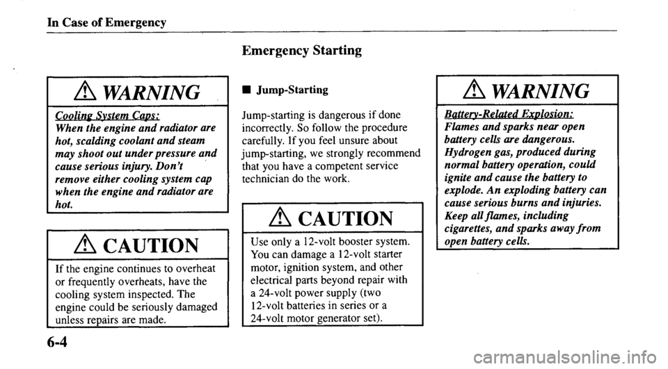 MAZDA MODEL 626 2000 Owners Manual MAZDA MODEL 626 2000 Owners Manual