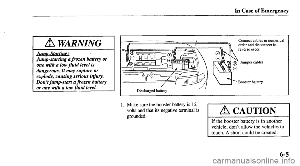 MAZDA MODEL 626 2000 Owners Manual MAZDA MODEL 626 2000 Owners Manual