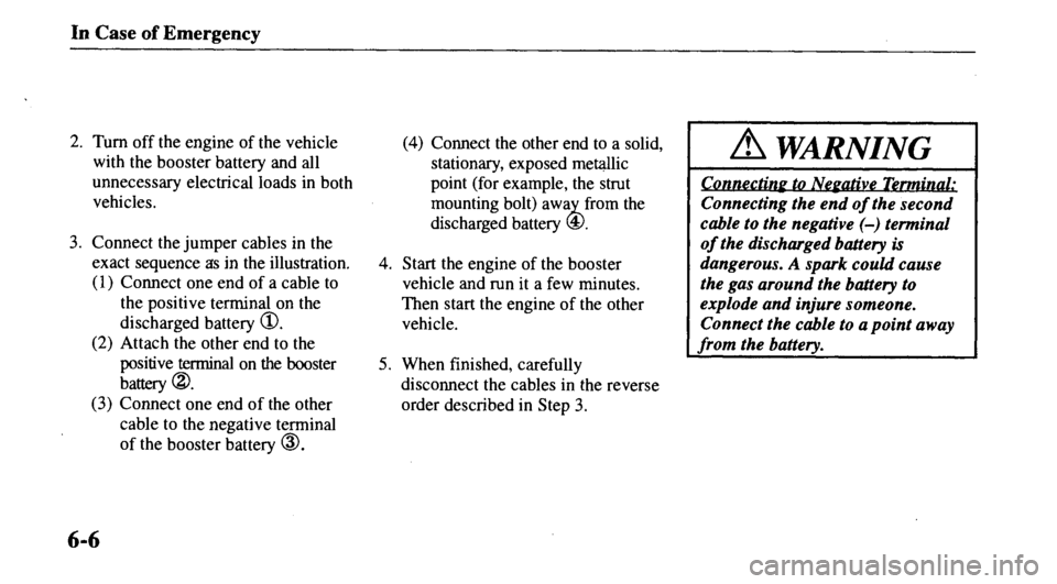 MAZDA MODEL 626 2000 Owners Manual MAZDA MODEL 626 2000 Owners Manual