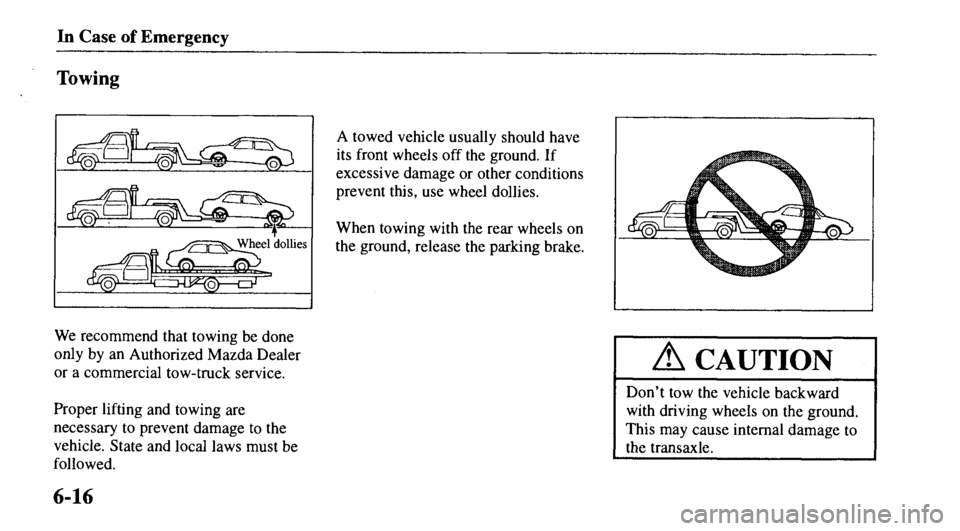 MAZDA MODEL 626 2000  Owners Manual 