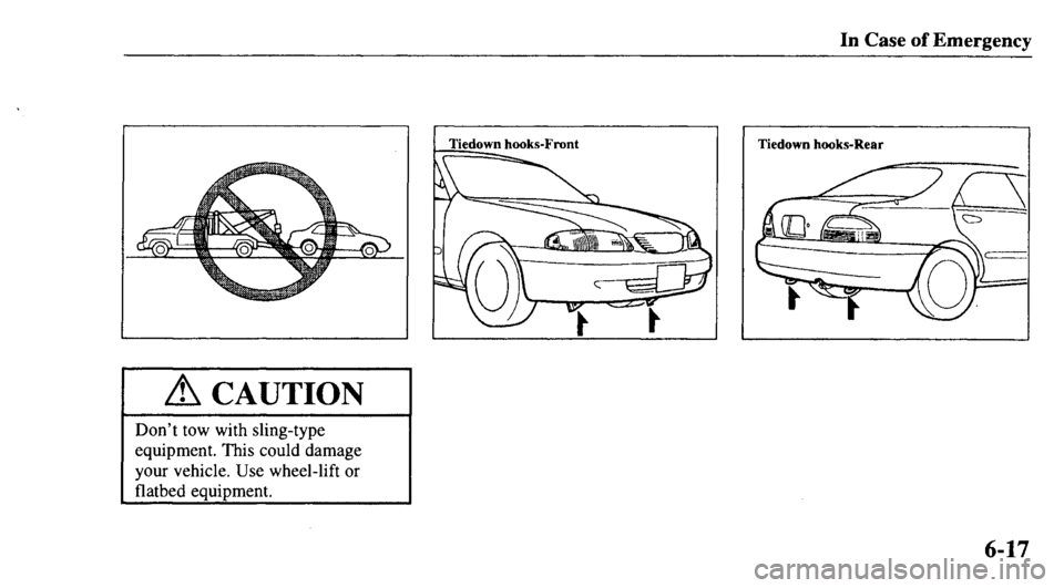 MAZDA MODEL 626 2000  Owners Manual 