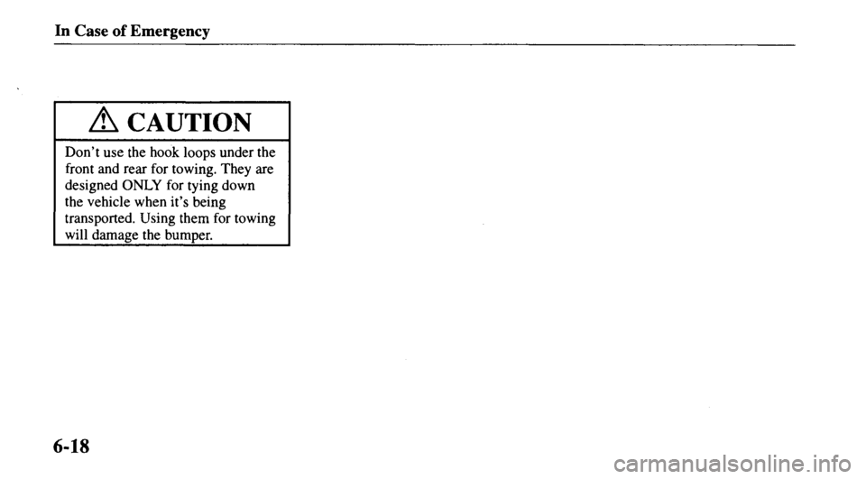 MAZDA MODEL 626 2000  Owners Manual 
