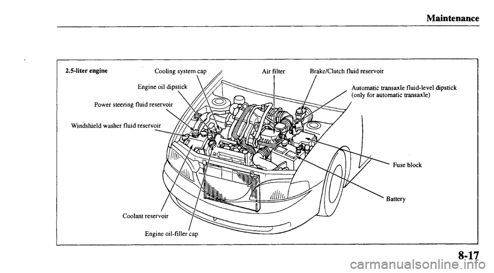 MAZDA MODEL 626 2000  Owners Manual 