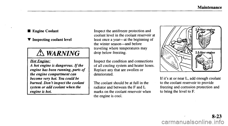 MAZDA MODEL 626 2000  Owners Manual 