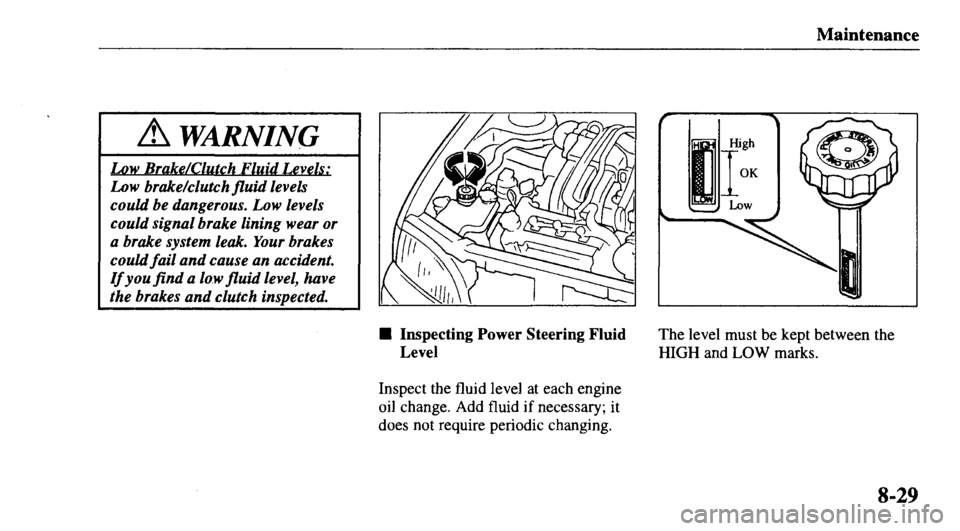 MAZDA MODEL 626 2000  Owners Manual 