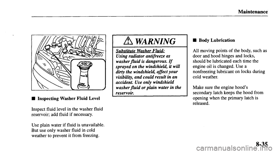 MAZDA MODEL 626 2000  Owners Manual 