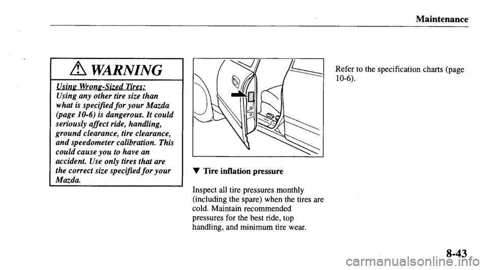 MAZDA MODEL 626 2000  Owners Manual 