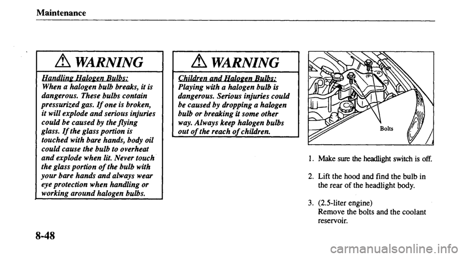 MAZDA MODEL 626 2000  Owners Manual 