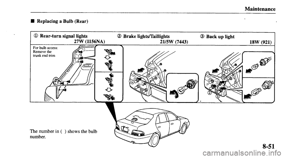 MAZDA MODEL 626 2000  Owners Manual 