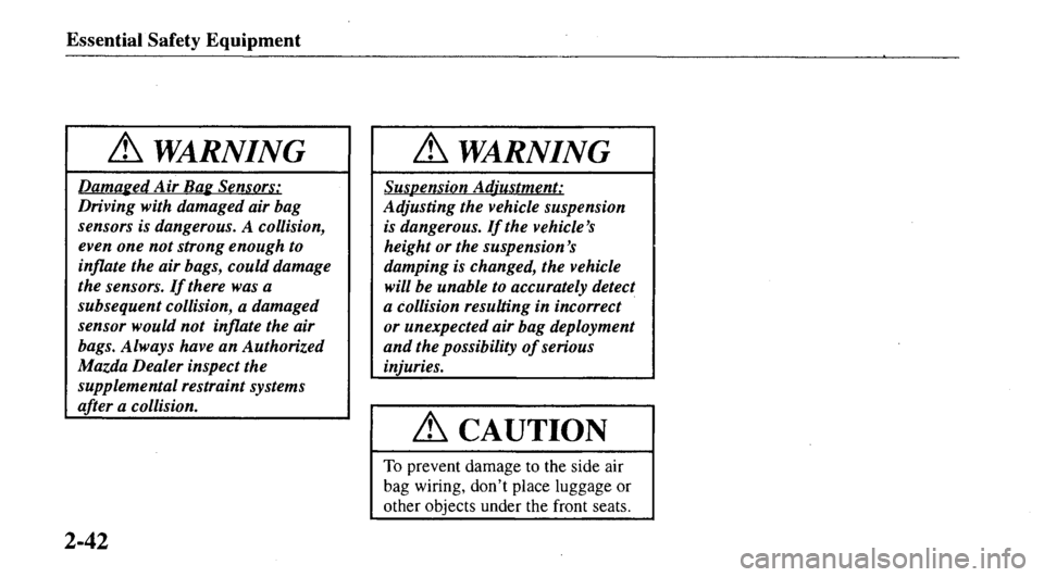MAZDA MODEL 626 2000 Workshop Manual MAZDA MODEL 626 2000 Workshop Manual