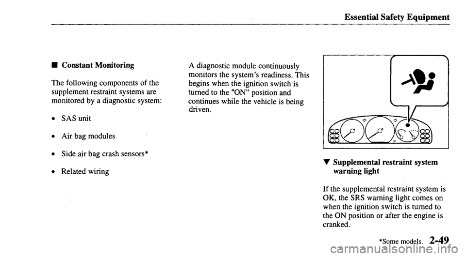MAZDA MODEL 626 2000 Repair Manual 