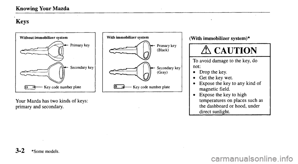 MAZDA MODEL 626 2000 Repair Manual 