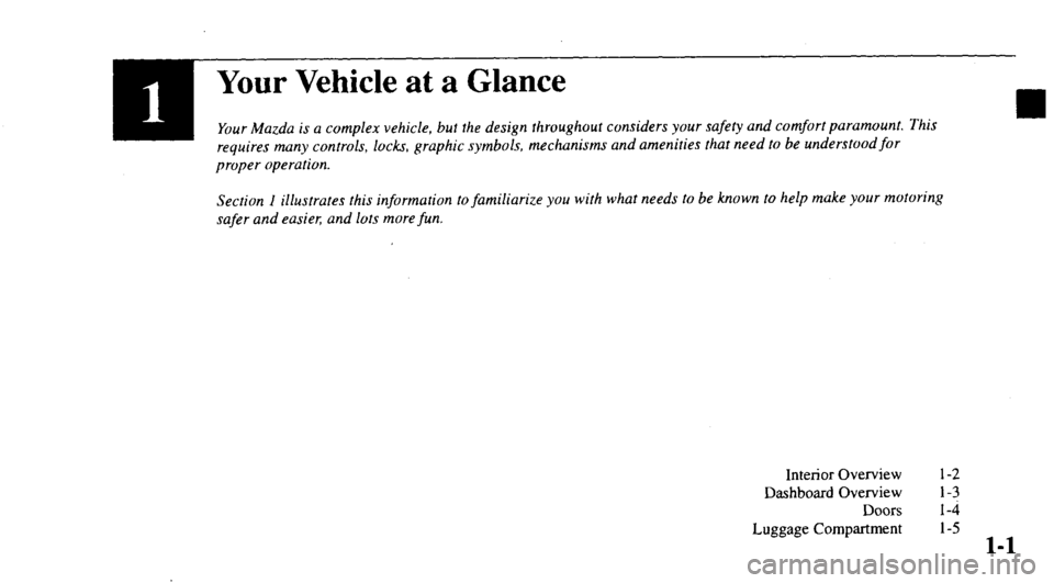 MAZDA MODEL 626 2000 Owners Manual MAZDA MODEL 626 2000 Owners Manual