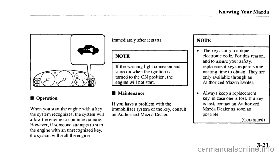 MAZDA MODEL 626 2000 Manual Online 