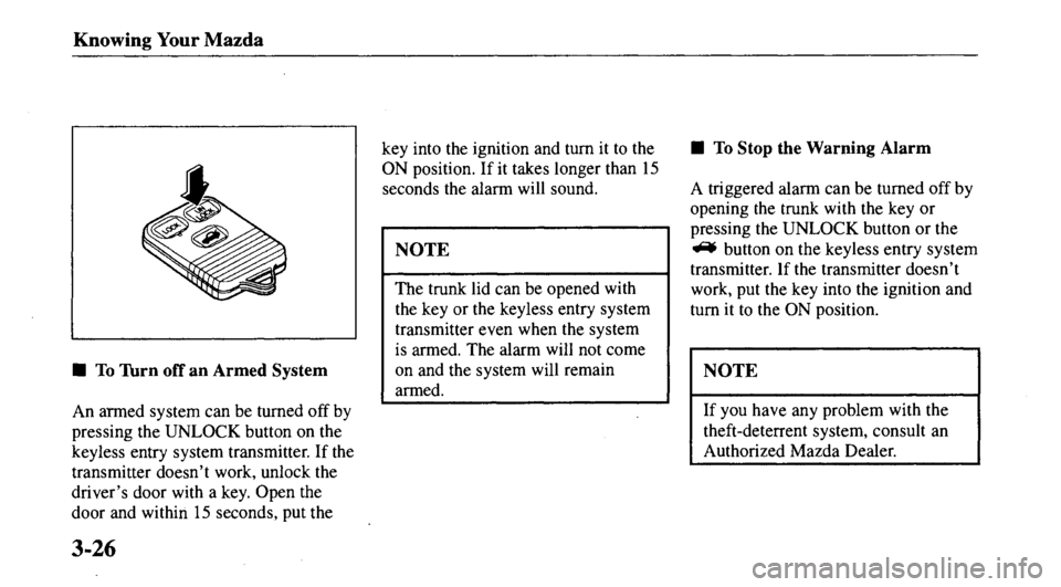 MAZDA MODEL 626 2000 Owners Manual MAZDA MODEL 626 2000 Owners Manual