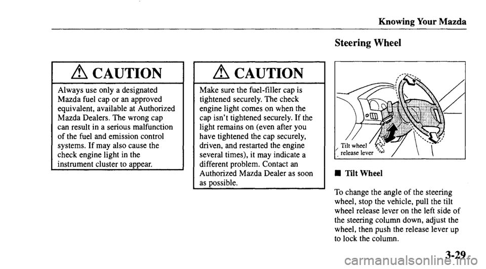 MAZDA MODEL 626 2000 Owners Manual MAZDA MODEL 626 2000 Owners Manual