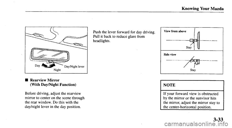 MAZDA MODEL 626 2000 Owners Manual MAZDA MODEL 626 2000 Owners Manual