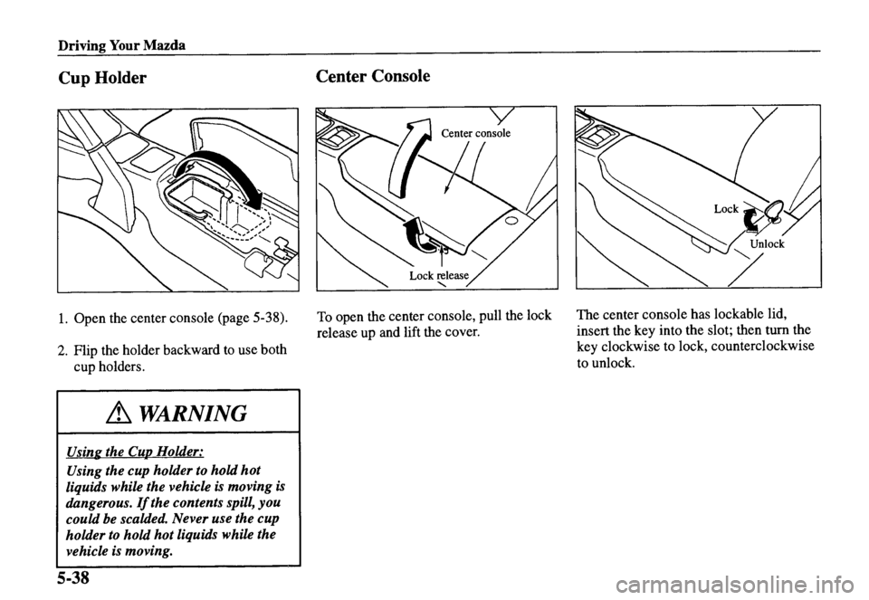 MAZDA MODEL MX-5 MIATA 2000 Owners Manual MAZDA MODEL MX-5 MIATA 2000 Owners Manual